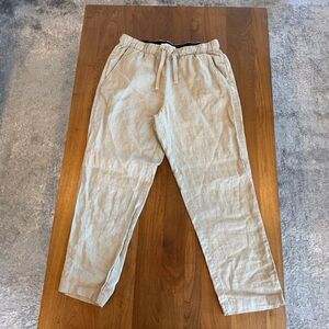 Everlane Men's The Linen Easy Pants Beige Size S